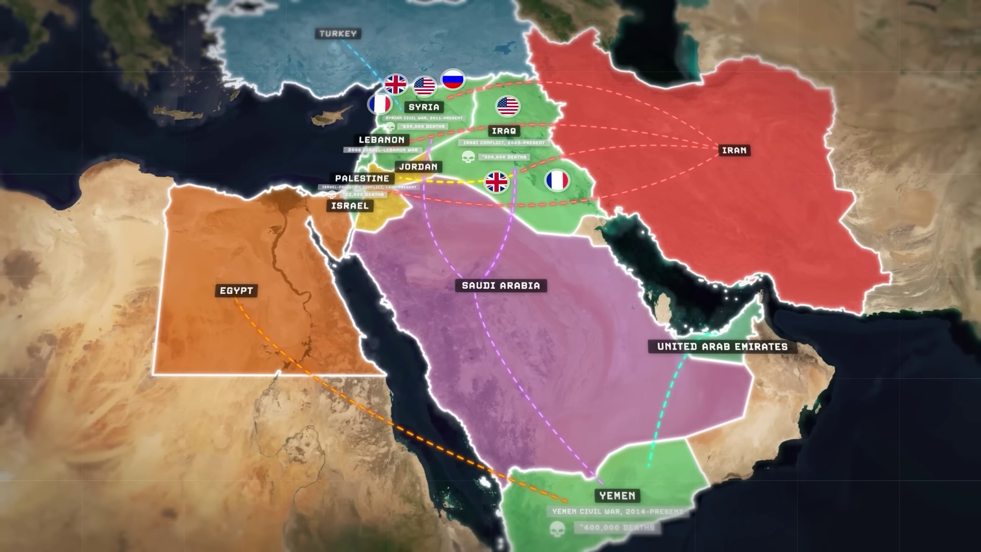 Why the Middle East’s Borders Guarantee Forever Wars — @RealLifeLore